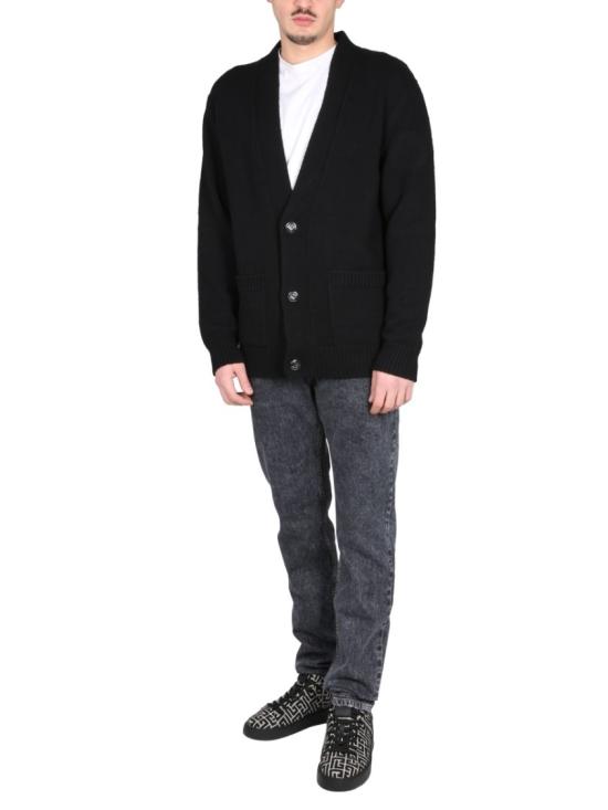  발망 데님 AH1MG000 DD100PC Black - BALMAIN