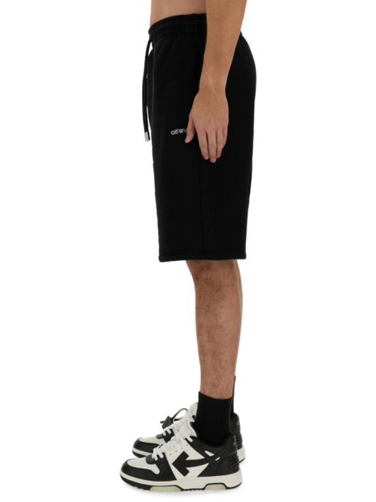  오프화이트 숏팬츠 OMCI013 S24FLE0011001 Black - OFF WHITE