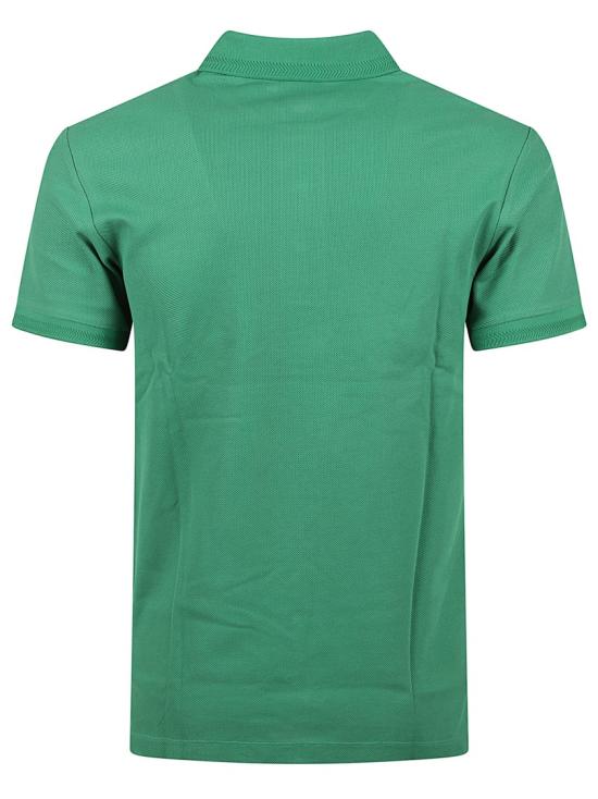 25FW 버버리 코튼 폴로 셔츠 8110935 C3082 Green - BURBERRY