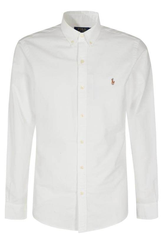 25FW 폴로 랄프로렌 긴팔 셔츠 710549084 097 White