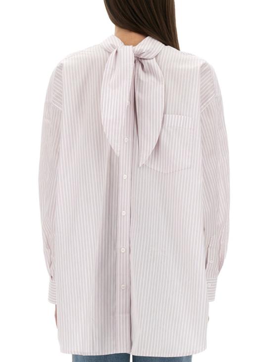  빅토리아 베컴 블라우스 1225WSH006261A LILAC PAPRIKA WHITE Pink - VICTORIA BECKHAM