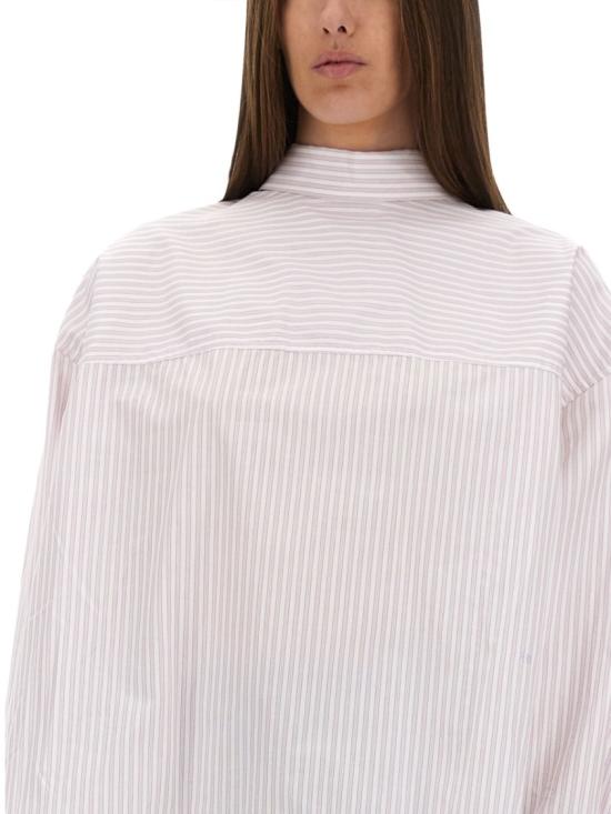 25SS 빅토리아 베컴 블라우스 1225WSH006261A LILAC PAPRIKA WHITE Pink - VICTORIA BECKHAM