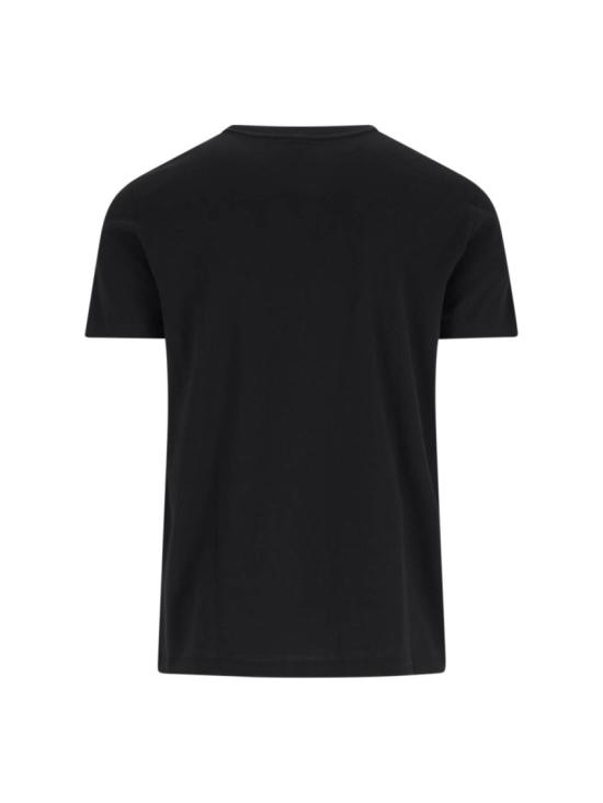 25FW 엠시엠 반팔 티셔츠 MHTFSMM01BK Black - MCM