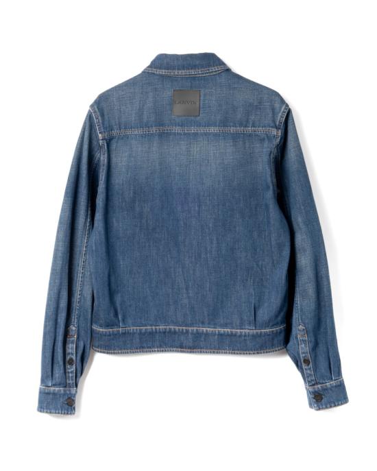 25FW 랑방 데님 자켓 RM SI0111 D091 E25 22 LIGHT BLUE Blue - LANVIN