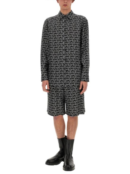  버버리 숏팬츠 8089043 B9593 Black - BURBERRY