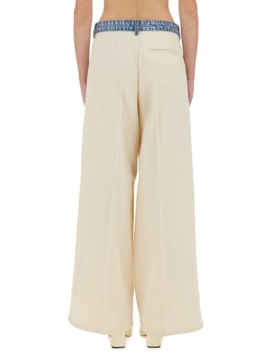  모스키노 스트레이트 팬츠 03463717 1463 Neutrals - MOSCHINO