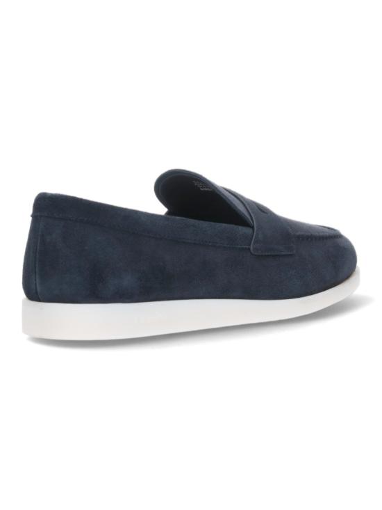  처치스 포츠머스 스웨이드 로퍼 EDB149 9CAF0ABM Blue - CHURCHS