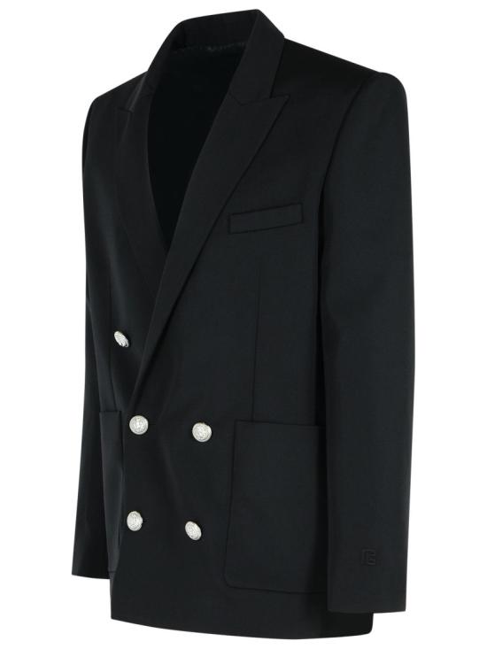 25FW 발망 자켓 FH1SG160WC09 0PA Black - BALMAIN