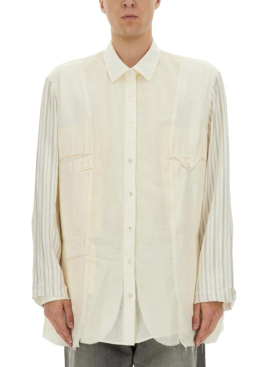 25SS 마르지엘라 패치워크 인사이드 아웃 자켓 S50BN0532 MTN051961 Neutrals