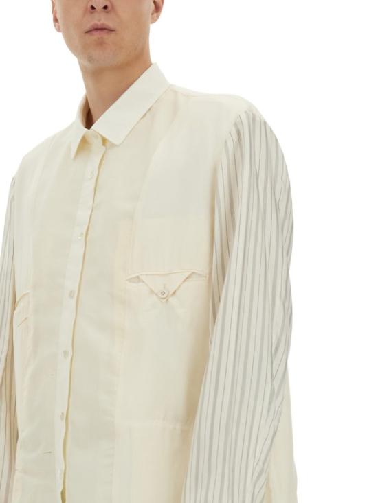25SS 마르지엘라 패치워크 인사이드 아웃 자켓 S50BN0532 MTN051961 Neutrals - MAISON MARGIELA