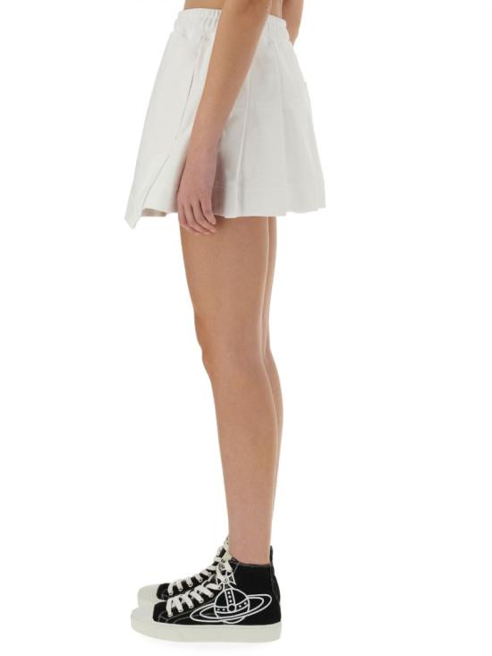  비비안웨스트우드 숏 스커트 1J010007 J006NA401 White - VIVIENNE WESTWOOD