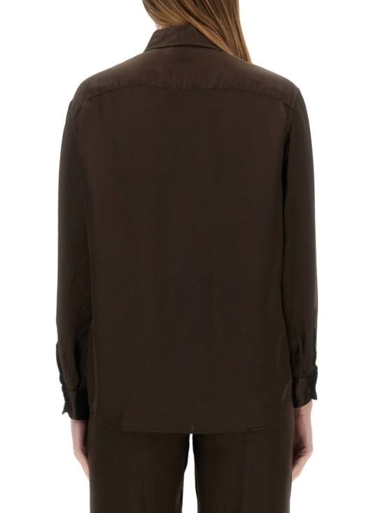  아스페시 블라우스 5489 C32801228 Brown - ASPESI