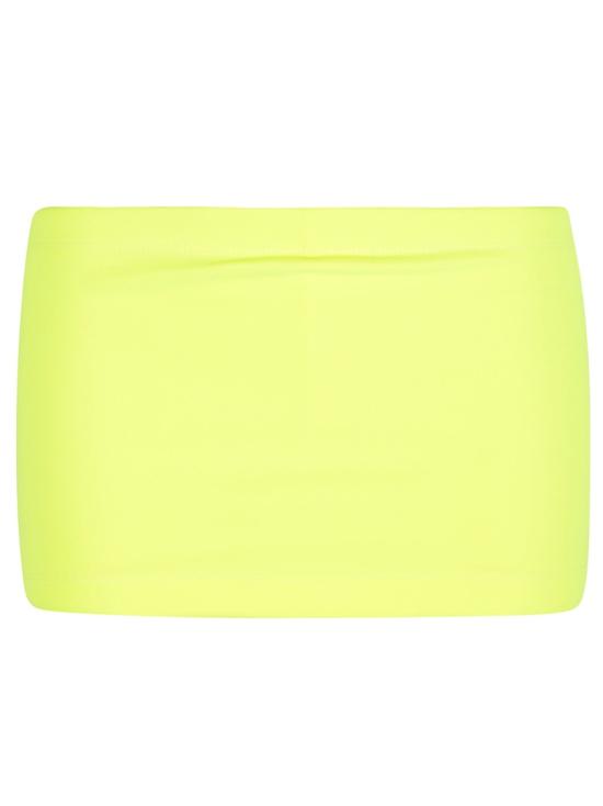  발렌시아가 숏 스커트 794545WTOV297204 Yellow