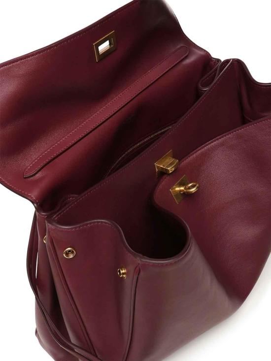  발렌시아가 크로스백 7897722AA4V6034 Dark Red - BALENCIAGA