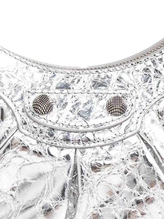  발렌시아가 LE CAGOLE 르 카골 XS 숄더백  6713090GT3Y8122 Silver - BALENCIAGA