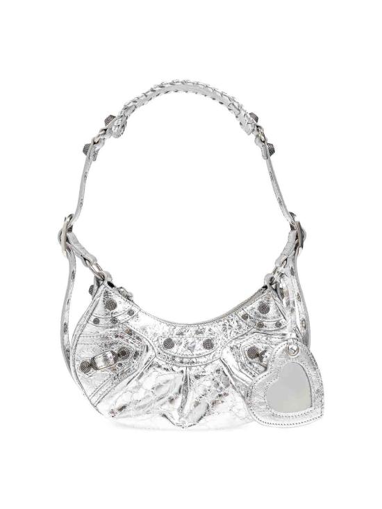  발렌시아가 LE CAGOLE 르 카골 XS 숄더백  6713090GT3Y8122 Silver