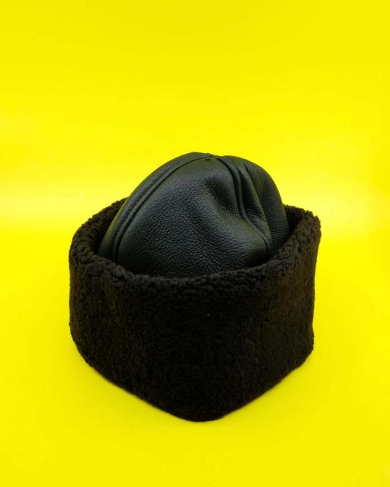  아워레가시 비니 아워 레거시 다크 브라운 에비에이터 시어링 블리자드 - OUR LEGACY