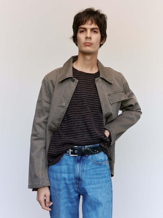  아워레가시 자켓 아워 레거시 디치 워시 아웃 트윌 코튼 더치 워크 재킷 - OUR LEGACY