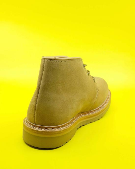  아워레가시 부츠 아워 레거시 메달리온 벨루어 스웨이드 추카 - OUR LEGACY