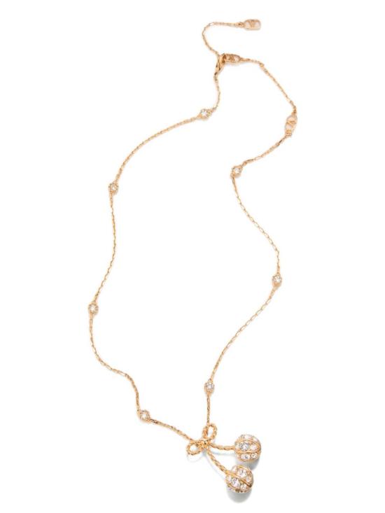 25FW 발렌티노 가라바니 목걸이/팬던트 7W0J0BA2 YCW9MN Golden - VALENTINO GARAVANI