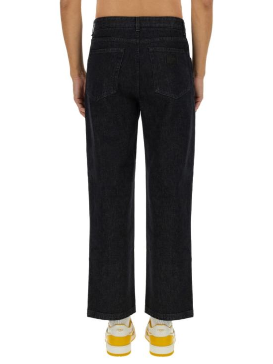  펜디 데님 팬츠 FLP285 ATK3F0QA1 Black - FENDI