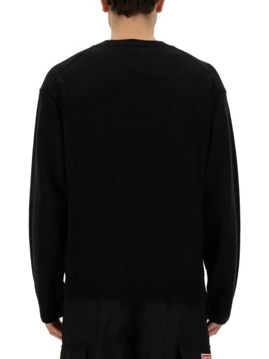  겐조 스웨터 FD65PU429 3BB99J Black - KENZO