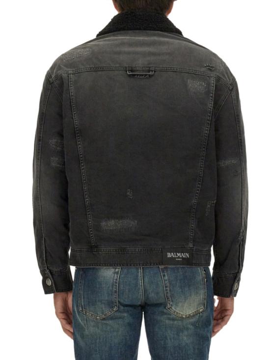  발망 데님 자켓 DH1TC315DE68 0PC Black - BALMAIN