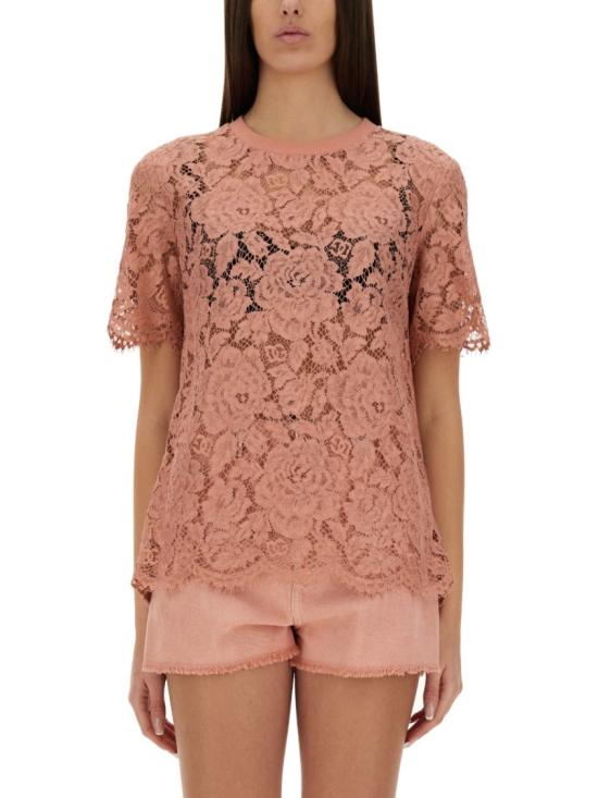 25SS 돌체앤가바나 반팔 티셔츠 F8V21T HLM7LF0473 Pink