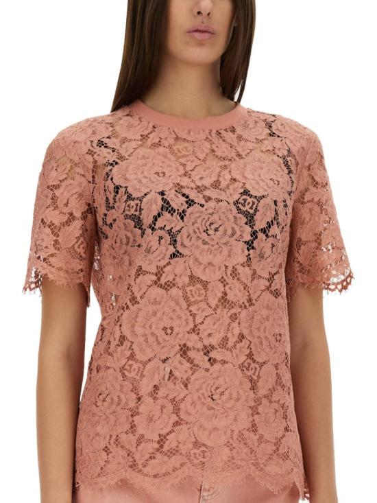 25SS 돌체앤가바나 반팔 티셔츠 F8V21T HLM7LF0473 Pink - DOLCE & GABBANA