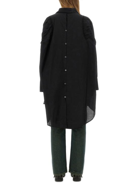 25SS 아워레가시 미디 원피스 W2257GB BLACKVOILE Black - OUR LEGACY