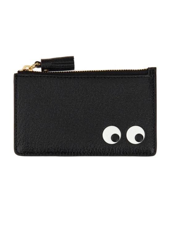 25FW 안야힌드마치 지갑 142717 BLACK