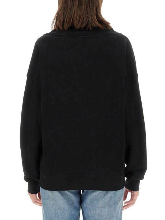  생로랑 긴팔 티셔츠 803146 Y36SW1000 Black - SAINT LAURENT