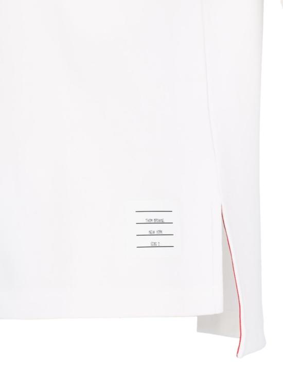 25SS 톰브라운 반팔 티셔츠 MJS282A J0199100 White - THOM BROWNE