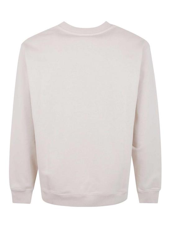 25FW 드롤드무슈 긴팔 티셔츠 PERMSW148CO127MT White - DROLE DE MONSIEUR