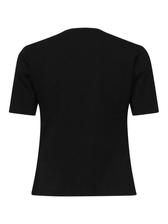 25SS 막스마라 반팔 티셔츠 251E15 Black - MAX MARA