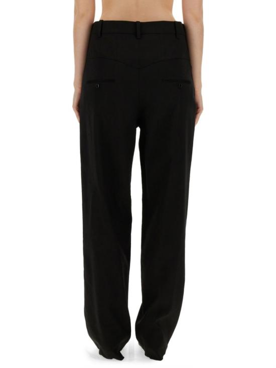  이자벨마랑 STAYA 스타야 와이드 팬츠 STAYA 스타야 와이드 팬츠 PA0270FB B1F04I01BK Black - ISABEL MARANT