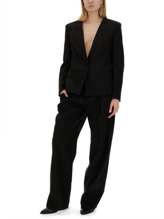  이자벨마랑 STAYA 스타야 와이드 팬츠 STAYA 스타야 와이드 팬츠 PA0270FB B1F04I01BK Black - ISABEL MARANT