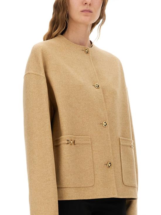 25FW 베르사체 자켓 1020312 1A153761KG00 Neutrals - VERSACE
