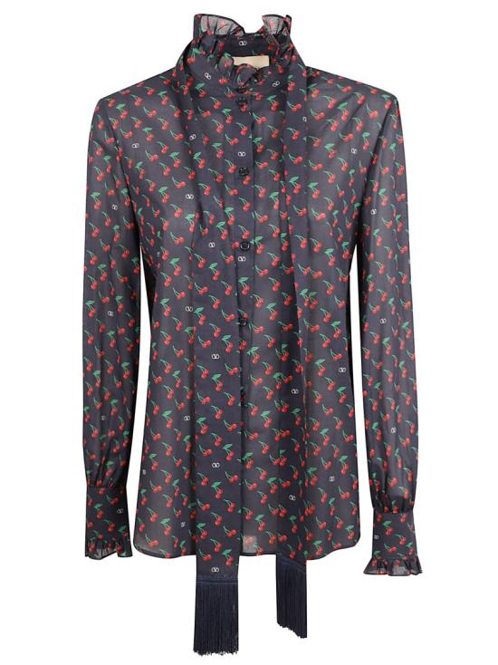 25FW 발렌티노 가라바니 블라우스 7B3AB7T69M8 AK3 Multicolor