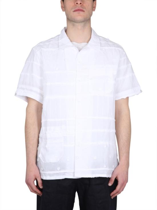  엔지니어드가먼츠 반팔 셔츠 23S1A004 SW004 White