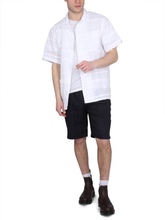  엔지니어드가먼츠 반팔 셔츠 23S1A004 SW004 White - ENGINEERED GARMENTS