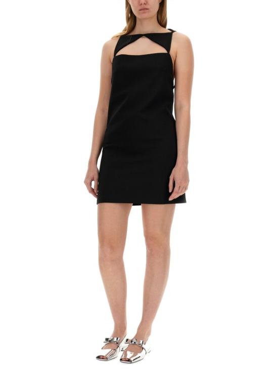  베르사체 숏 원피스 1015017 1A103091B000 Black - VERSACE