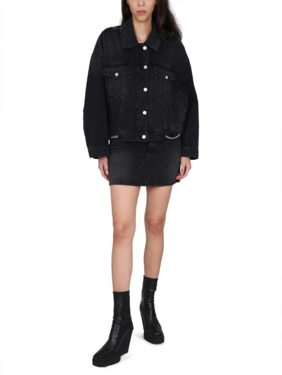  스텔라 맥카트니 데님 스커트 6D0188 3SPH441000 Black - STELLA MCCARTNEY