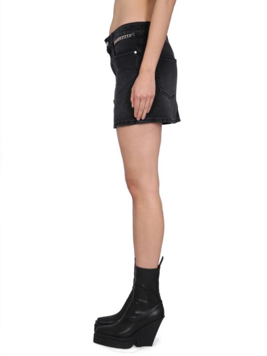  스텔라 맥카트니 데님 스커트 6D0188 3SPH441000 Black - STELLA MCCARTNEY