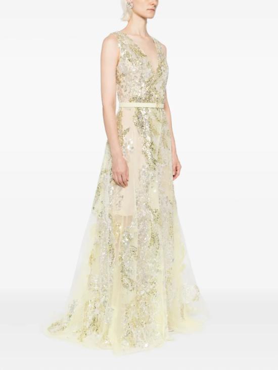  사이드 코베이시 롱 원피스 자수 롱드레스 - SAIID KOBEISY