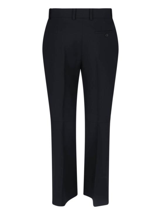 25SS 알렉산더 맥퀸 스트레이트 팬츠 824692 QJADK1000 Black - ALEXANDER MCQUEEN