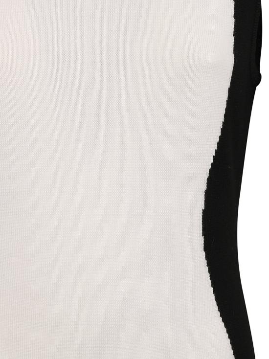  모스키노 롱 원피스 048655021001 White - MOSCHINO