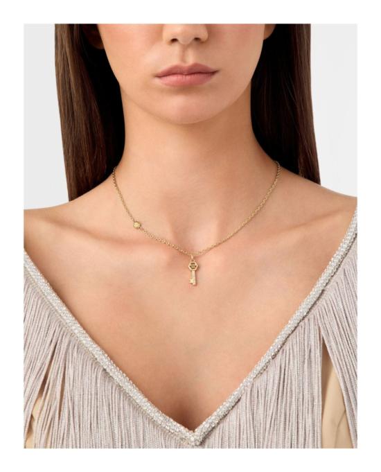  필립 플레인 목걸이/팬던트 PJHGA13NU GOLD1 NS Gold - PHILIPP PLEIN