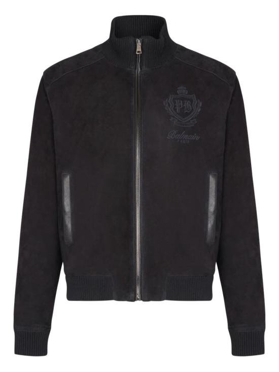 25FW 발망 봄버 자켓 FH0TFA87LD91 0PA Black