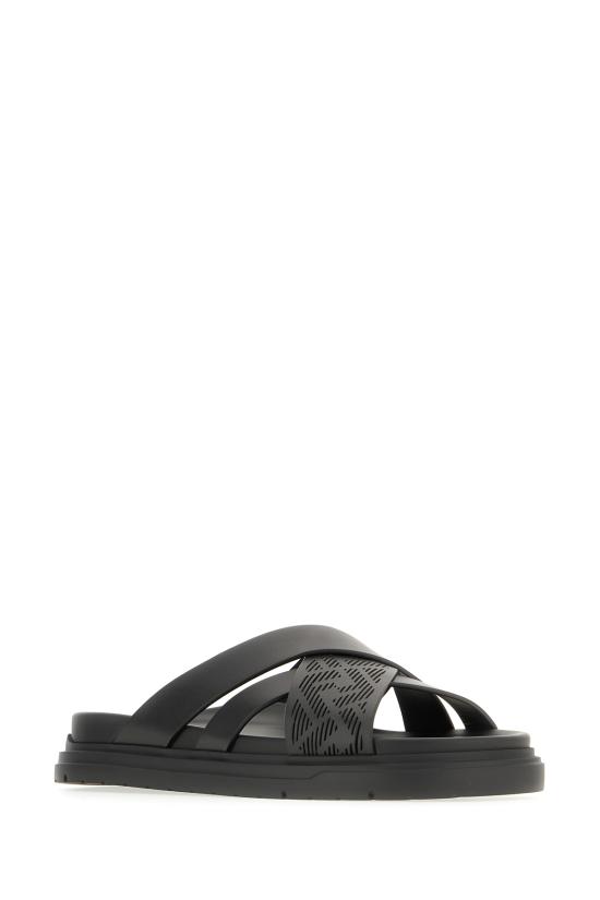 25SS 펜디 뮬/슬리퍼 7X1770ARID F0ABB Nero - FENDI